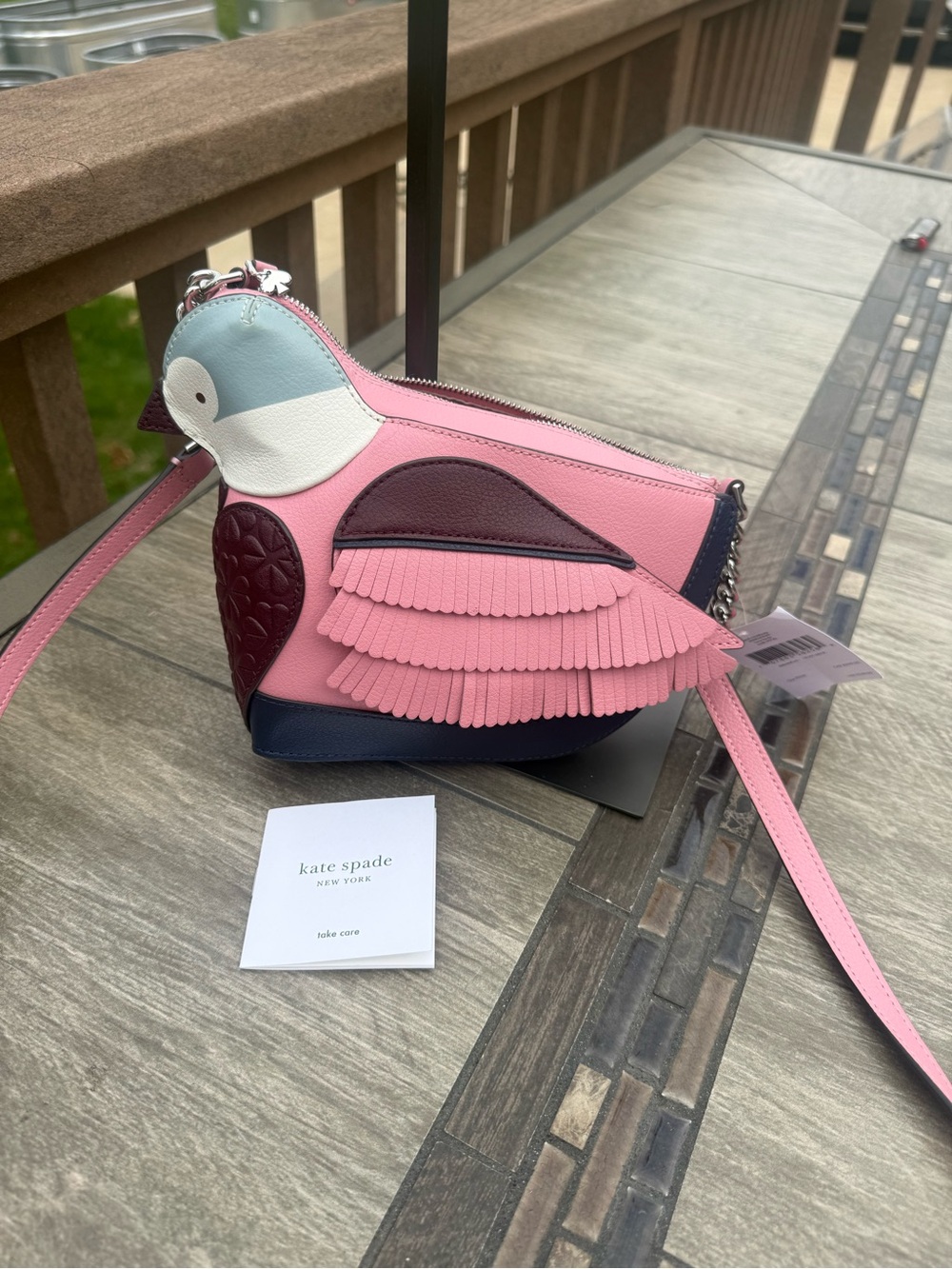 NWT Kate Spade New York Love Birds Bird Novelty Crossbody Bag - Picture 5 of 14
